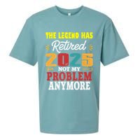 Legend Has Retired 2025 Not My Problem Anymore Retired Sueded Cloud Jersey T-Shirt