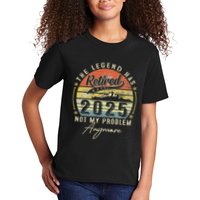 Legend Has Retired 2025 Not My Problem Anymore Retirement Kids T-Shirt