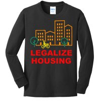 Legalize Housing Retro Vintage Kids Long Sleeve Shirt