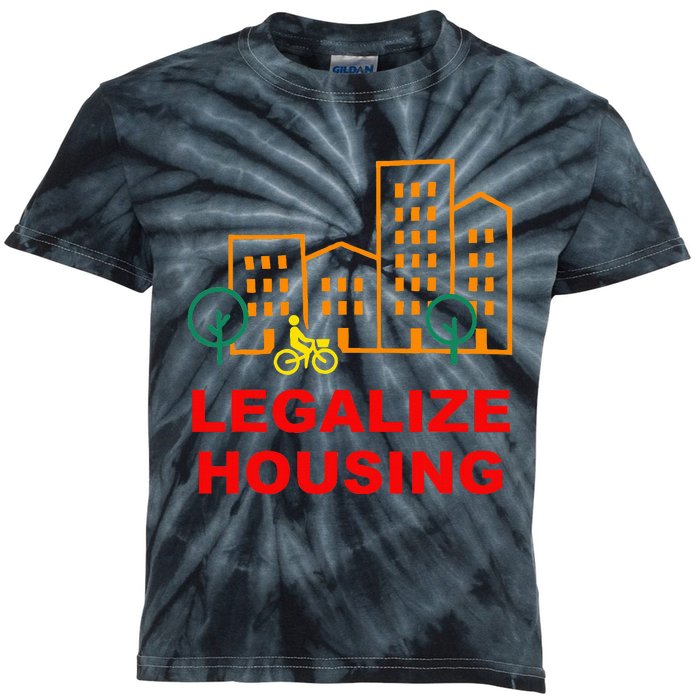 Legalize Housing Retro Vintage Kids Tie-Dye T-Shirt