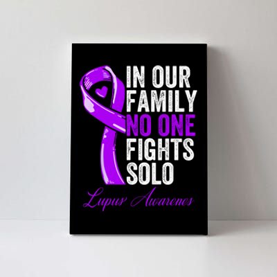 Lupus Health Support Family Women Lupus Awareness Canvas