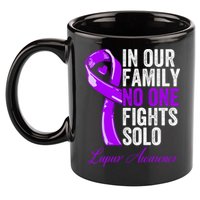 Lupus Health Support Family Women Lupus Awareness 11oz C Handle Ceramic Mug