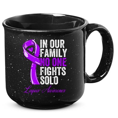 Lupus Health Support Family Women Lupus Awareness 15oz Campfire Ceramic Mug
