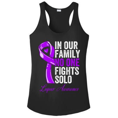 Lupus Health Support Family Women Lupus Awareness Ladies PosiCharge Competitor Racerback Tank