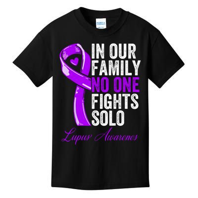 Lupus Health Support Family Women Lupus Awareness Kids T-Shirt