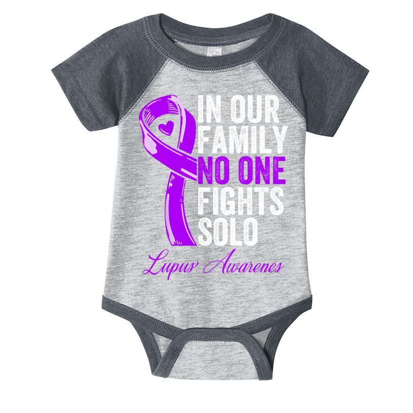 Lupus Health Support Family Women Lupus Awareness Infant Baby Jersey Bodysuit