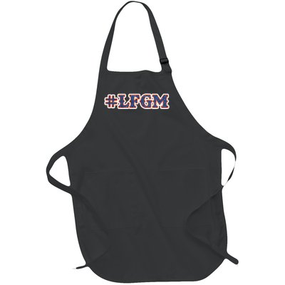 LFGM Hashtag Shirt Full-Length Apron With Pockets