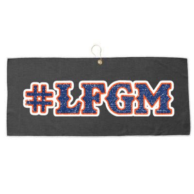 LFGM Hashtag Shirt Large Microfiber Waffle Golf Towel