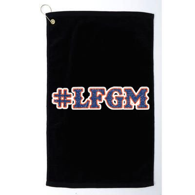 LFGM Hashtag Shirt Platinum Collection Golf Towel