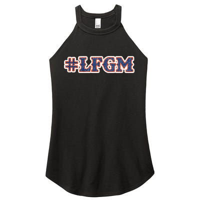 LFGM Hashtag Shirt Women's Perfect Tri Rocker Tank
