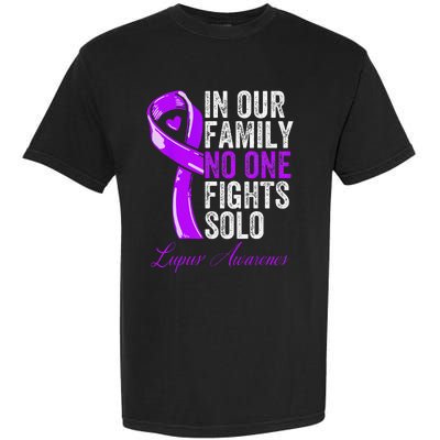 Lupus Health Support Family  Lupus Awareness Garment-Dyed Heavyweight T-Shirt