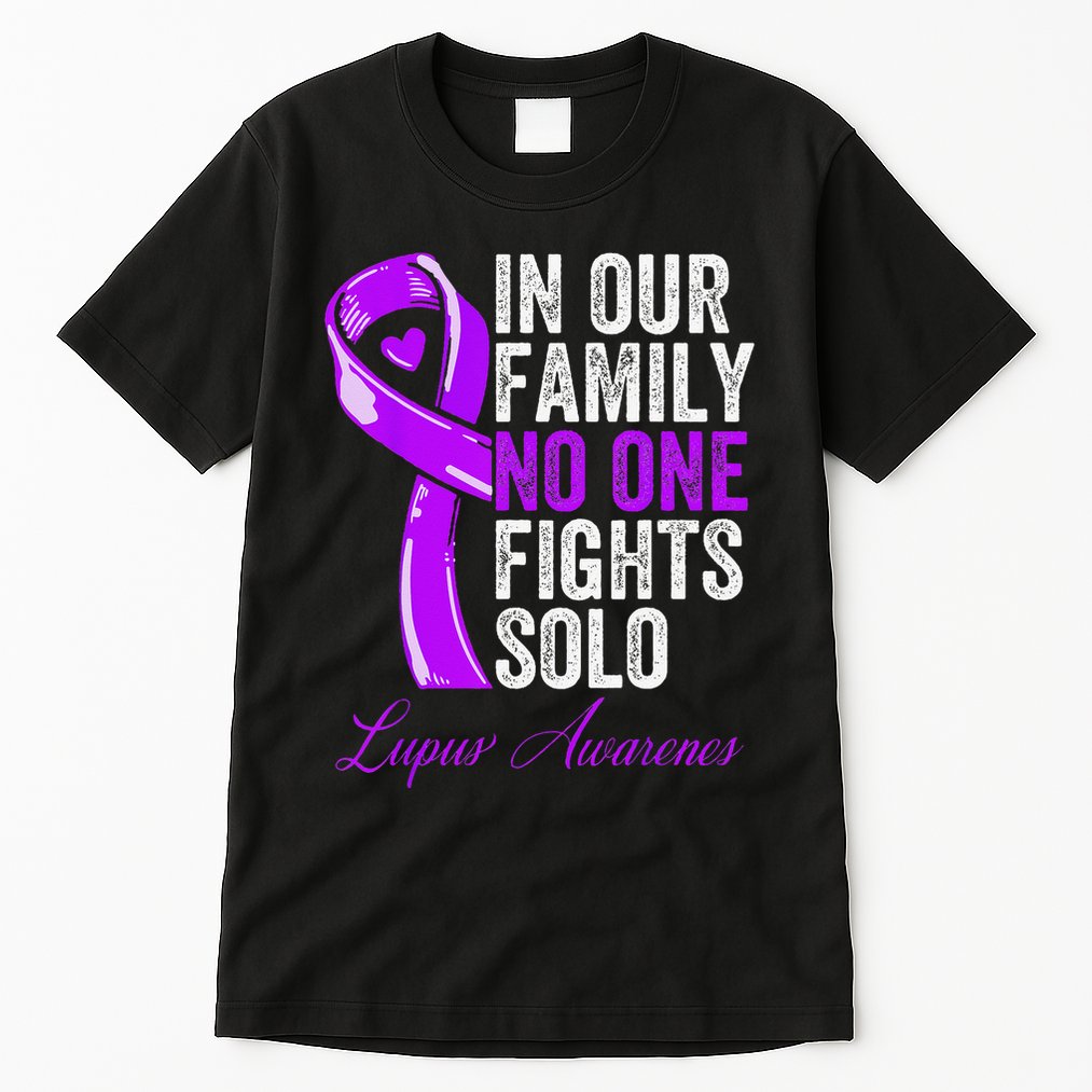 Lupus Health Support Family  Lupus Awareness Tall T-Shirt