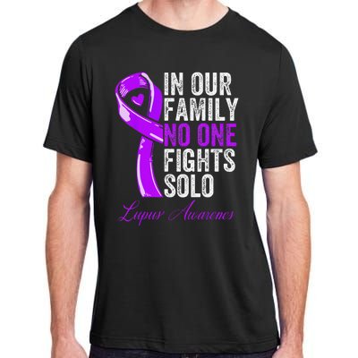 Lupus Health Support Family  Lupus Awareness Adult ChromaSoft Performance T-Shirt