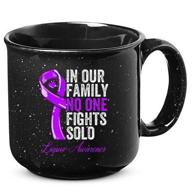 Lupus Health Support Family  Lupus Awareness 15oz Campfire Ceramic Mug