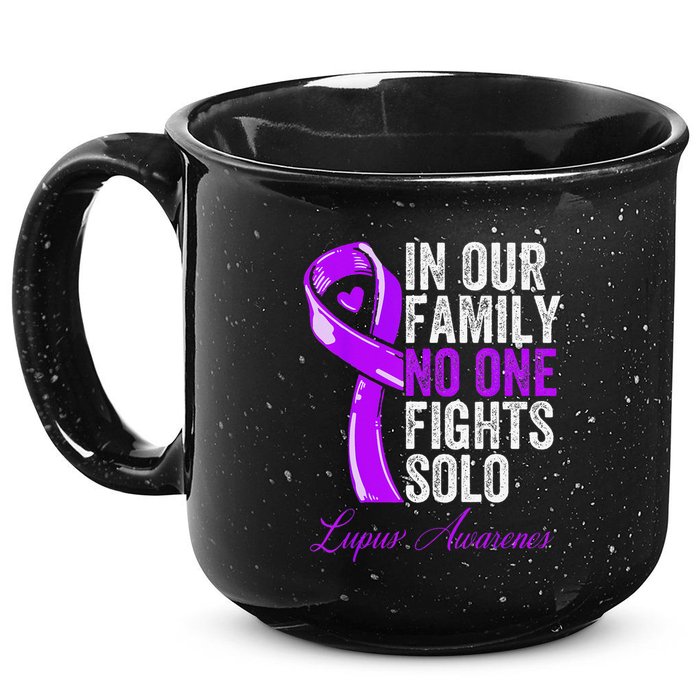 Lupus Health Support Family  Lupus Awareness 15oz Campfire Ceramic Mug