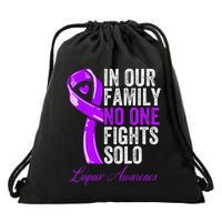 Lupus Health Support Family  Lupus Awareness Drawstring Bag