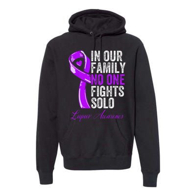 Lupus Health Support Family  Lupus Awareness Premium Hoodie