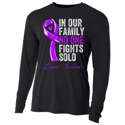 Lupus Health Support Family  Lupus Awareness Cooling Performance Long Sleeve Crew