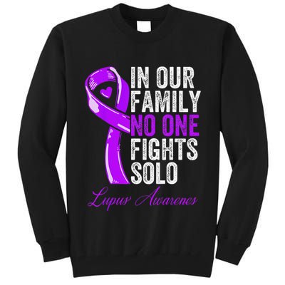 Lupus Health Support Family  Lupus Awareness Tall Sweatshirt