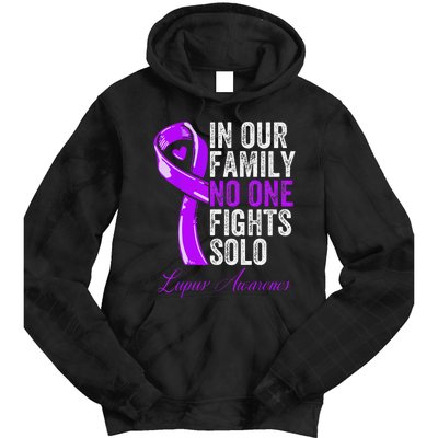 Lupus Health Support Family  Lupus Awareness Tie Dye Hoodie