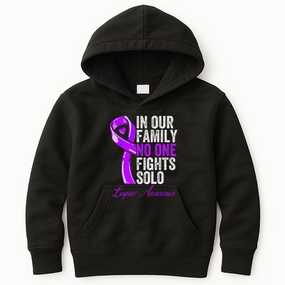 Lupus Health Support Family  Lupus Awareness Kids Hoodie
