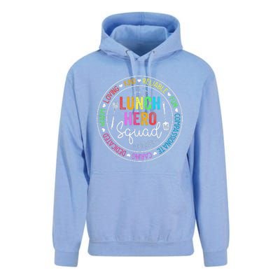 Lunch Hero Squad Funny Lunch Lady School Cafeteria Worker Unisex Surf Hoodie