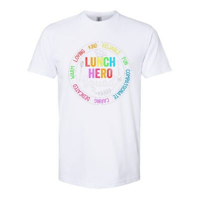 Lunch Hero Squad Funny Lunch Lady School Cafeteria Worker Softstyle CVC T-Shirt