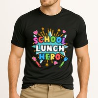 Lunch Hero Squad A Food Service Worker School Lunch Hero Great Gift Cooling Performance Crew T-Shirt