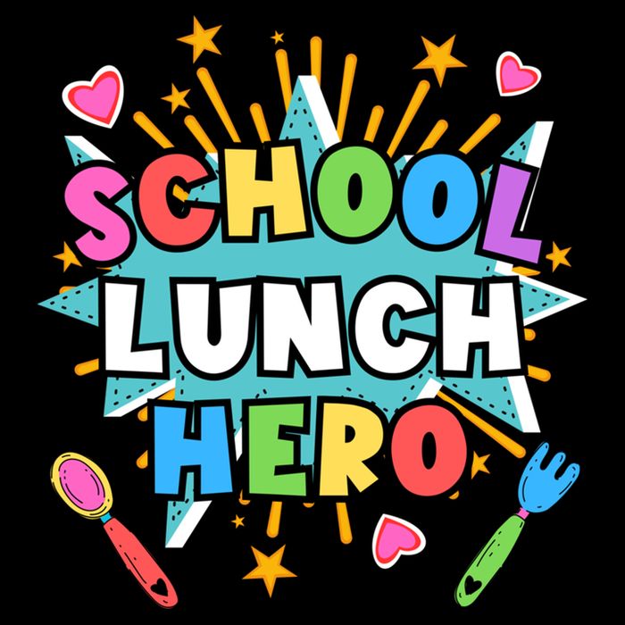 Lunch Hero Squad A Food Service Worker School Lunch Hero Great Gift Cooling Performance Crew T-Shirt