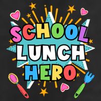 Lunch Hero Squad A Food Service Worker School Lunch Hero Great Gift Adult Drive Performance Visor