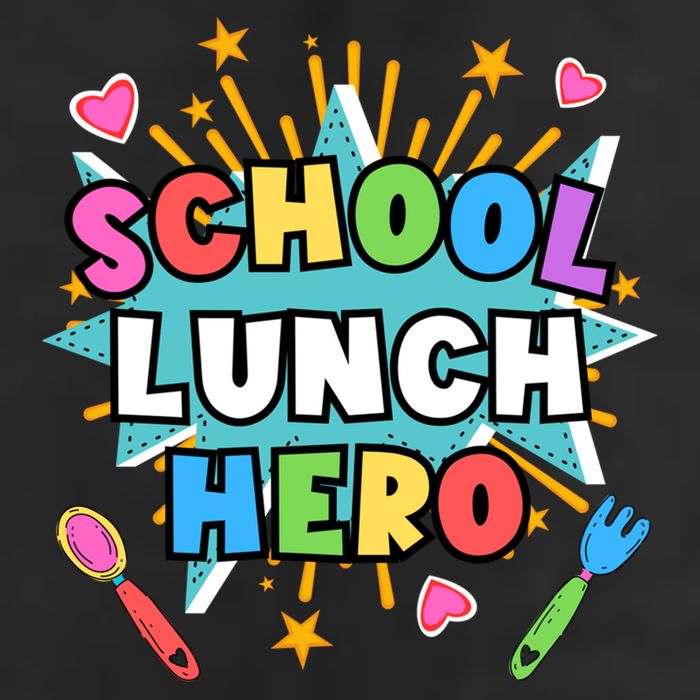 Lunch Hero Squad A Food Service Worker School Lunch Hero Great Gift Adult Drive Performance Visor