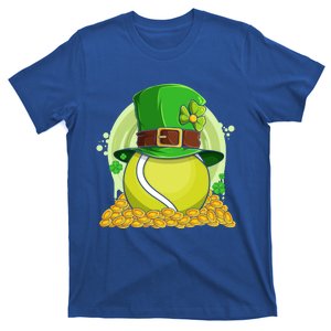 Leprechaun Hat Shamrock St Patrick's Day Tennis Gift T-Shirt