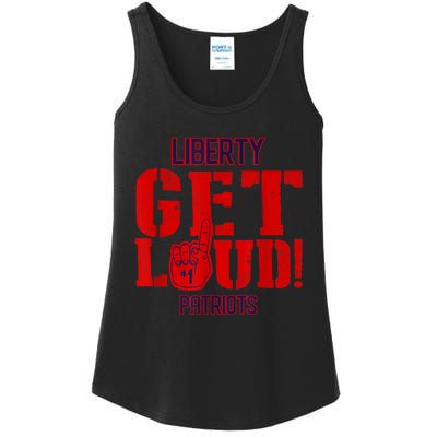 Liberty High School Get Loud Patriots Ladies Essential Tank