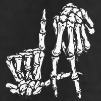 La Hand Sign Lazy Diy Halloween Costume Skeleton Los Angeles 11oz C Handle Ceramic Mug