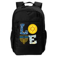 Love Hanukkah Shirt Chanukah Menorah Pajama Matching Family  Daily Commute Backpack