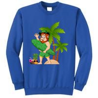 Leprechaun Hawaiian Surfing St Patricks Day Hawaii Gift Sweatshirt