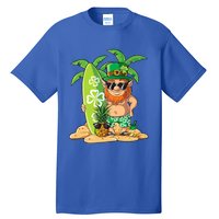 Leprechaun Hawaiian Surfing St Patricks Day Hawaii Great Gift Tall T-Shirt