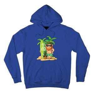 Leprechaun Hawaiian Surfing St Patricks Day Hawaii Great Gift Tall Hoodie