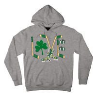 Love Hockey St Patrick's Day Tall Hoodie