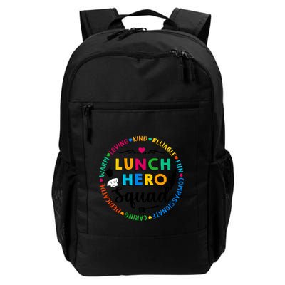 Lunch Hero Squad Funny Lunch Lady School Cafeteria Worker Funny Gift Daily Commute Backpack