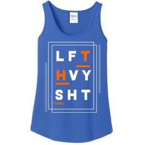 Lft Hvy Sht Fun Weight Lifter Gym Bunny Design Gift Funny Gift Ladies Essential Tank