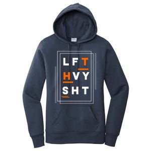 Lft Hvy Sht Fun Weight Lifter Gym Bunny Design Gift Funny Gift Women's Pullover Hoodie