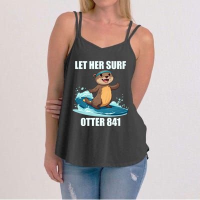 Let Her Surf Otter 841 Women's Strappy Tank