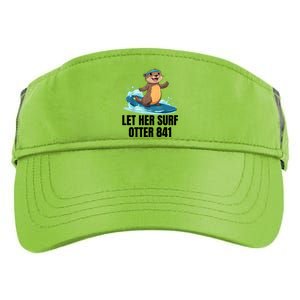 Let Her Surf Otter 841 Adult Drive Performance Visor