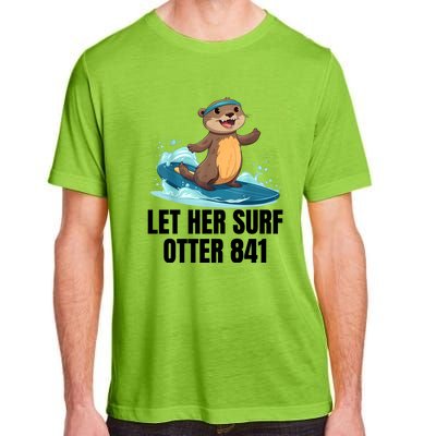 Let Her Surf Otter 841 Adult ChromaSoft Performance T-Shirt