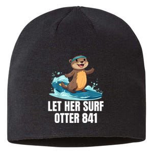 Let Her Surf Otter 841 Sustainable Beanie