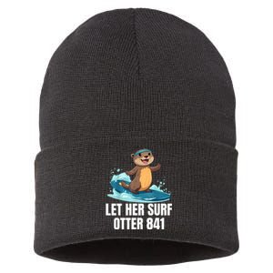 Let Her Surf Otter 841 Sustainable Knit Beanie