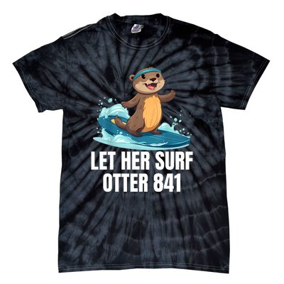 Let Her Surf Otter 841 Tie-Dye T-Shirt