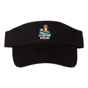 Let Her Surf Otter 841 Valucap Bio-Washed Visor