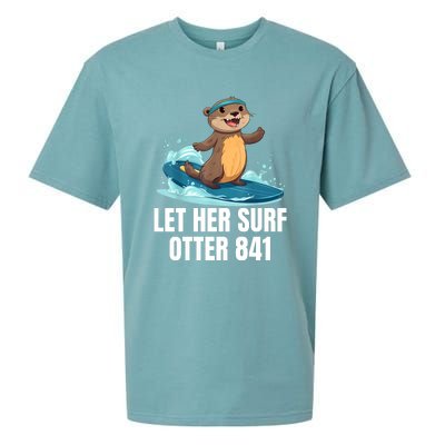 Let Her Surf Otter 841 Sueded Cloud Jersey T-Shirt